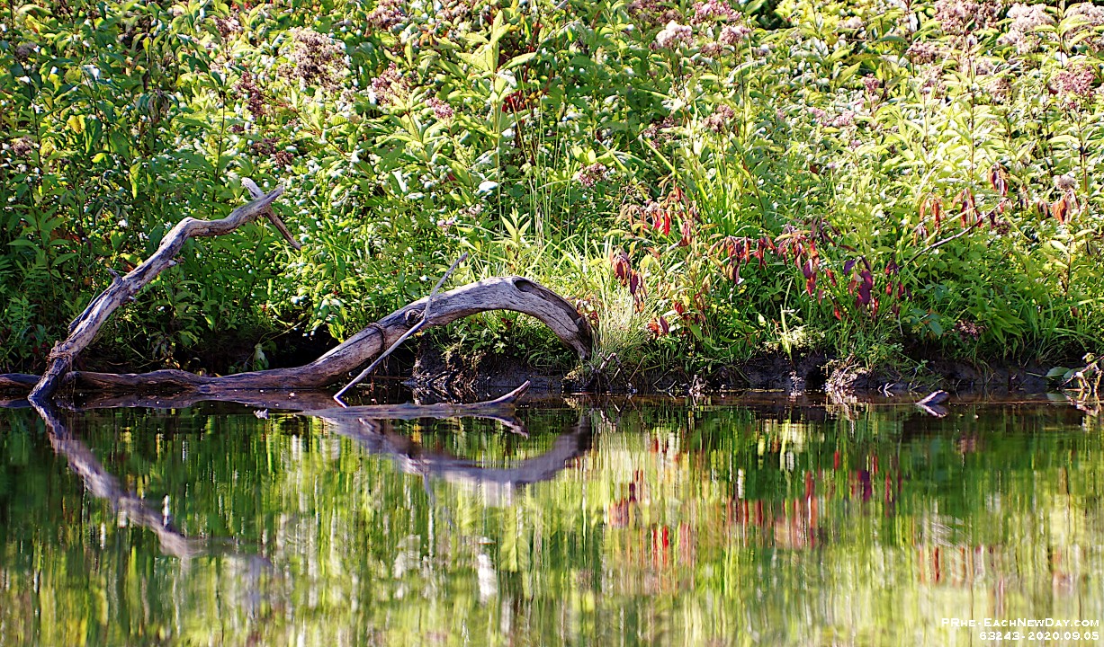 63243CrLeRoUsm - Kayaking the Black River in Washago with John - Deb